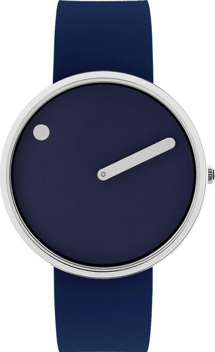 Actual product image Picto 43393-0520S Unisex Watch Midnight Blue 40mm 5ATM (Analogue wristwatch, 40 mm)