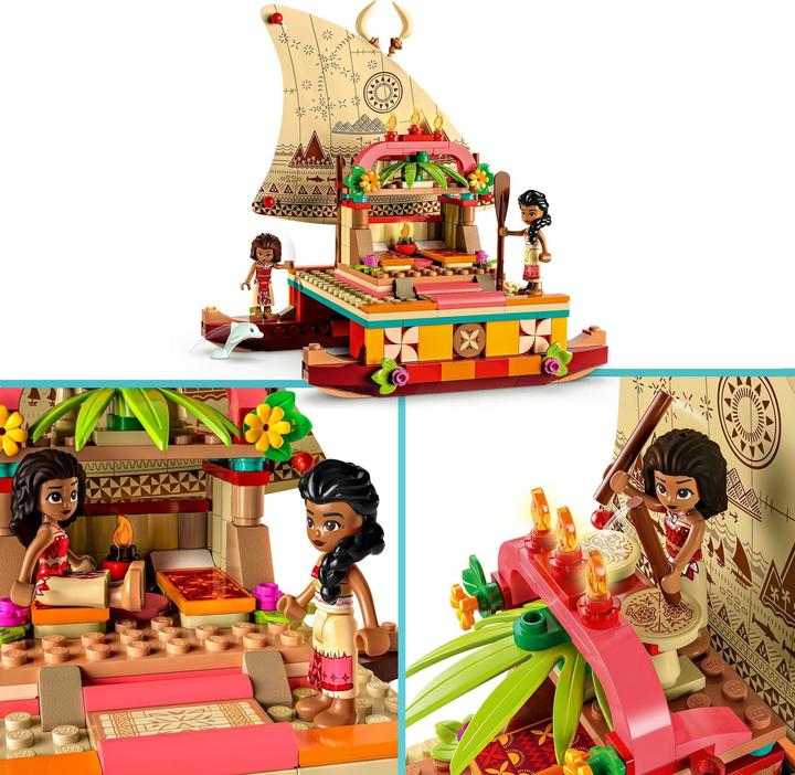 Image du produit LEGO 43210 Catamaran de Vaiana (43210, LEGO Disney)