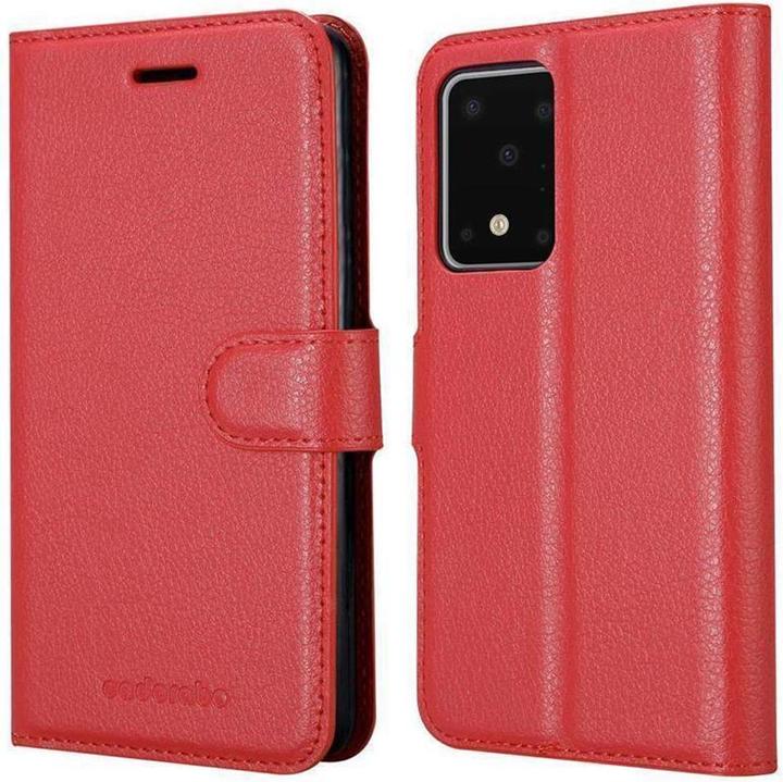 Actual product image Cadorabo Book with stand function cover (Samsung Galaxy S20 Ultra)