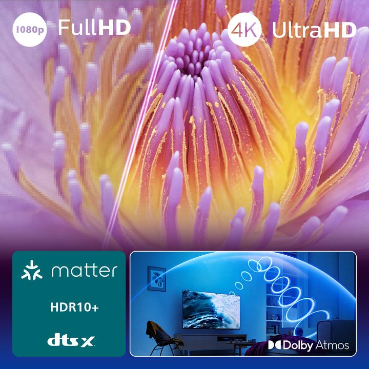 Produktbild Philips 55PUS7000/12 (55", PUS7000, LED, 4K, 2025)