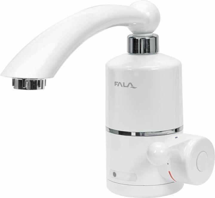 Toya FALA Wasserhahn mit Durchlauferhitzer 3 KW 220 Volt zur Wandmontage 360° drehbar elektrische Armatur