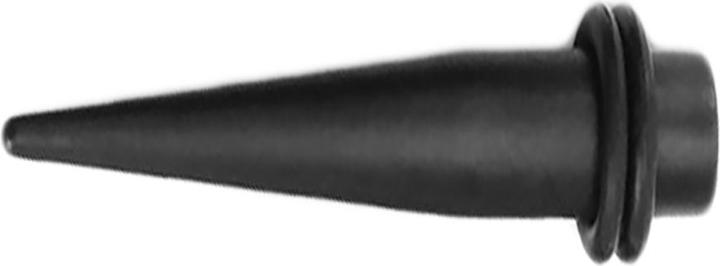 Produktbild Star Piercing Expander schwarz matt (ohne Messing, Chirurgenstahl 316L)
