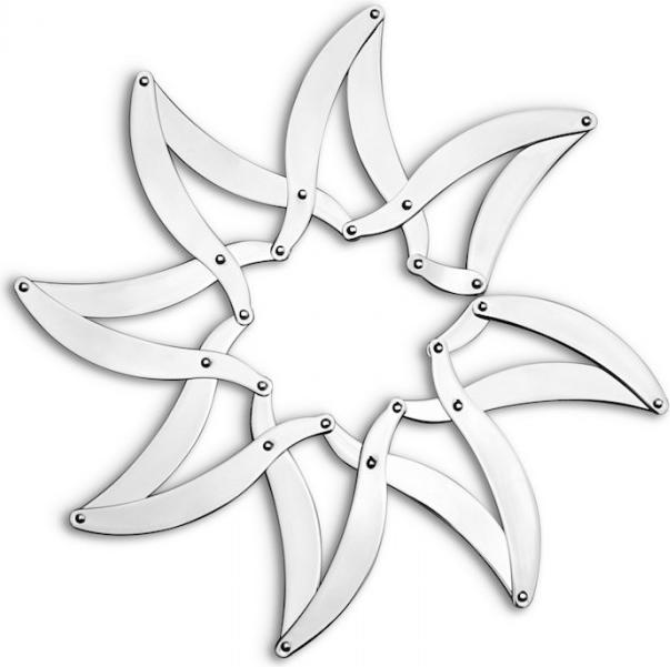 Image du produit Alessi Dessous de plat platine (1 x, Dessous de poêle)