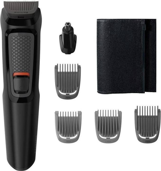Produktbild Philips MULTIGROOM Series 3000 6 Werkzeuge selbstschärfende Stahlklingen 6-in-1 Gesicht