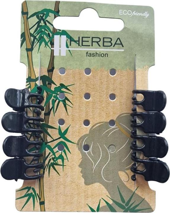 Actual product image Herba Ecofriendly Pinzettina 1 cm schwarz (8 pcs.)