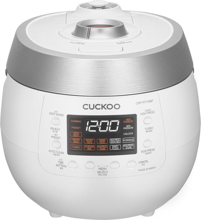 Actual product image Cuckoo Rice Cooker CRP-RT1008F Twin Pressure Digital