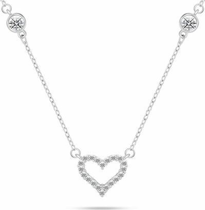 Brilio Silver - Armor chain made of silver CN005W - Length: 55 cm