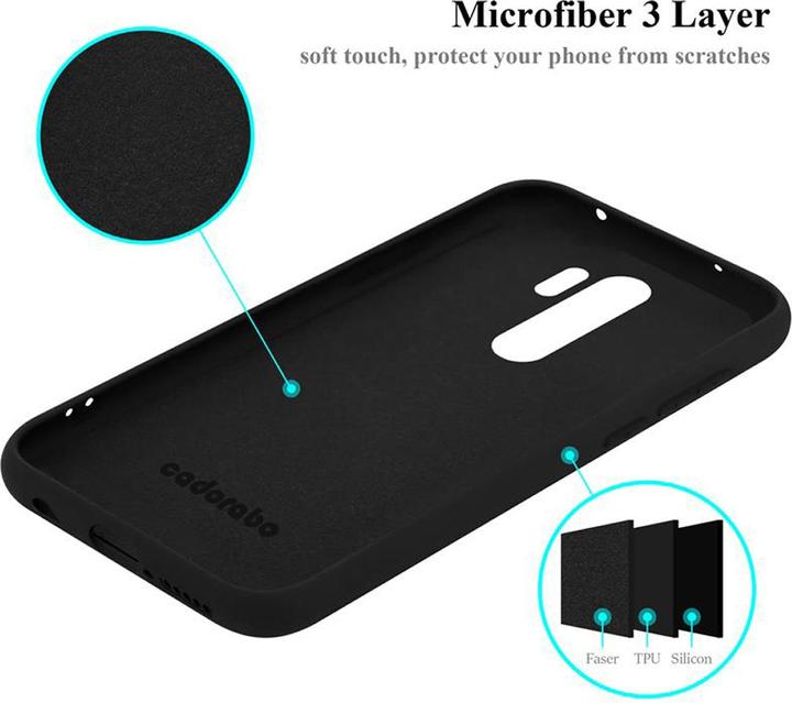 Immagine prodotto Cadorabo Copertura della cassa del silicone liquido TPU (Xiaomi Redmi Note 8 Pro)