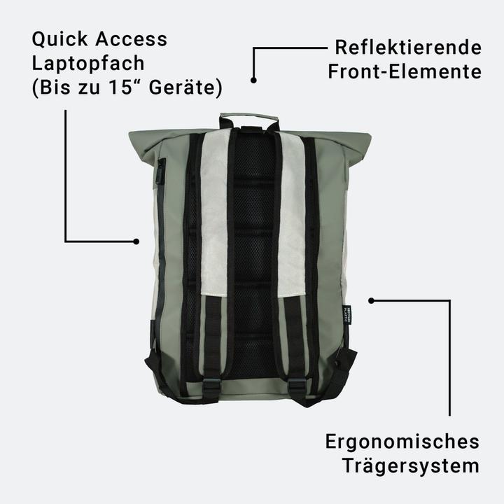 Produktbild Oak25 Reflective Rolltop Salbei (20 l)