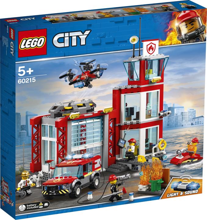 Actual product image LEGO Fire station (60215, LEGO City)