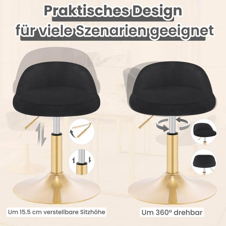 Produktbild Woltu Schminkhocker höhenverstellbar