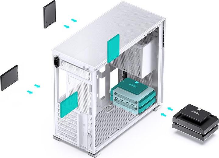 Actual product image Jonsbo D41 Mesh Screen (ATX, DTX, mATX, Mini-ITX)