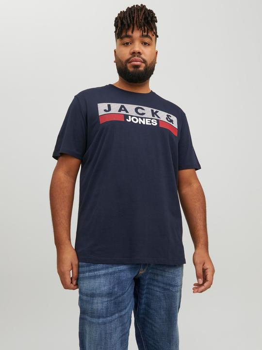 Produktbild Jack & Jones Plus Size Logo T-shirt T-shirt (XXL)