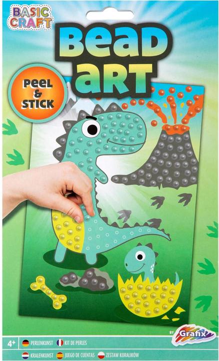 Actual product image Grafix Craft set Bead Art - Dino