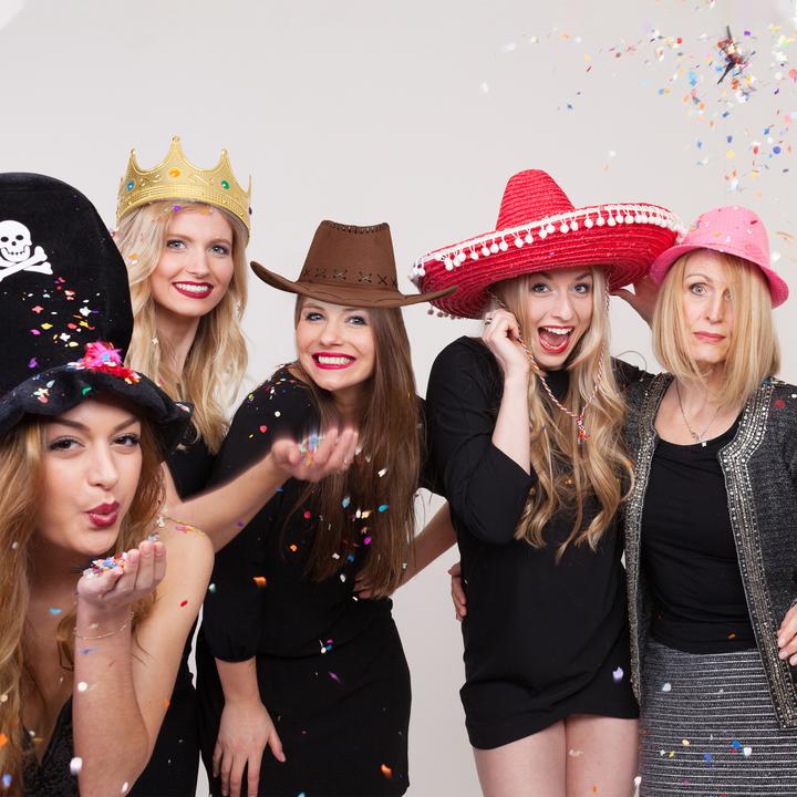 Actual product image Relaxdays Cowboy Costume Hat
