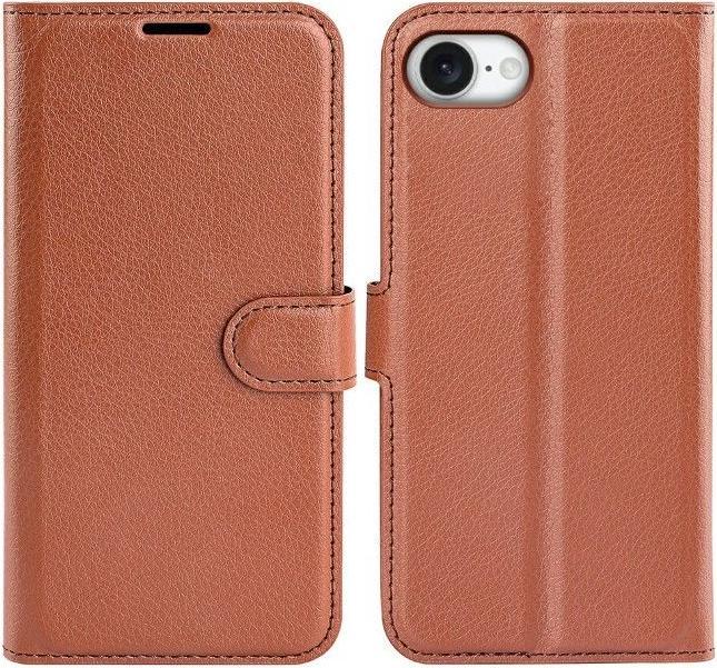 Produktbild MU Classic Litchi Leder Bookcover Series (Apple iPhone 16e)