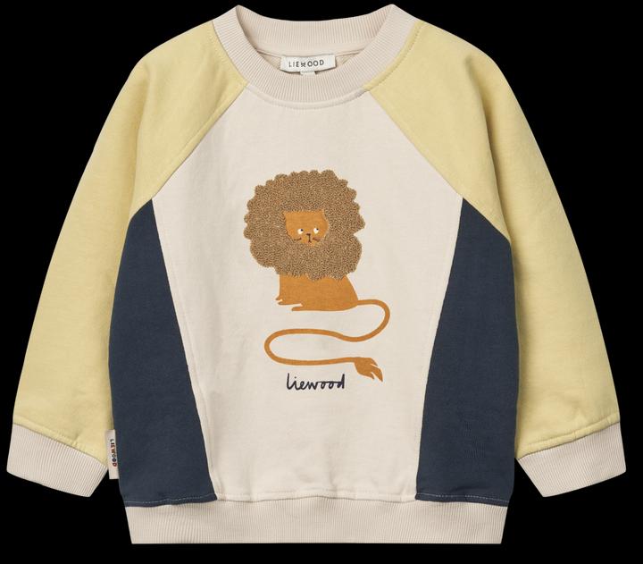 Actual product image Liewood Aude Sweatshirt Circus Lion (104)