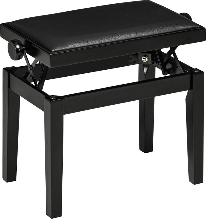 Image du produit Homcom Tabouret de piano avec repose-pieds antidérapants (Siège du batteur)