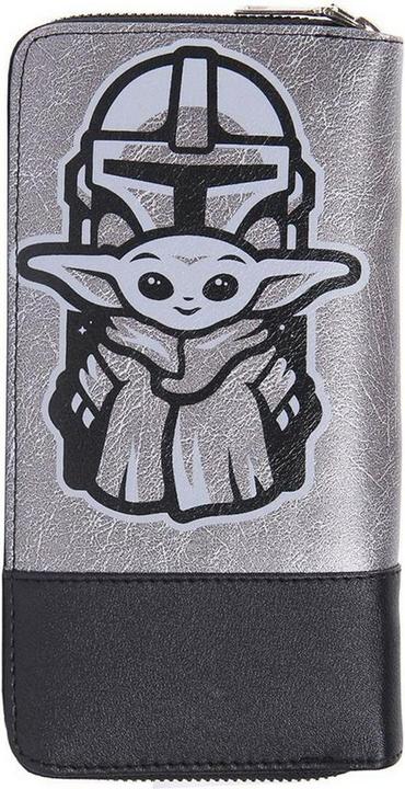 Produktbild The Mandalorian Ticketbox Kunstleder, grau