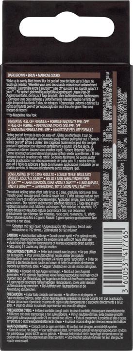 Immagine prodotto Maybelline New York Tattoo Brow (3 Dark Brown)