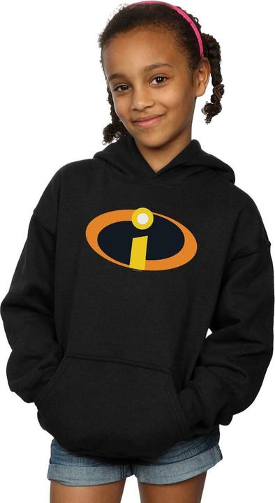Immagine prodotto Disney The Incredibles Costume Logo Felpa con Cappuccio Ragazze (140, 146)
