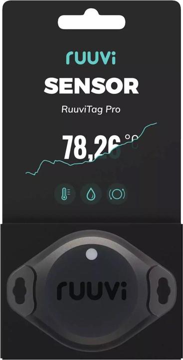 Produktbild Ruuvi RuuviTag Pro Bluetooth Umwelt Sensor 2 in 1 - IP68