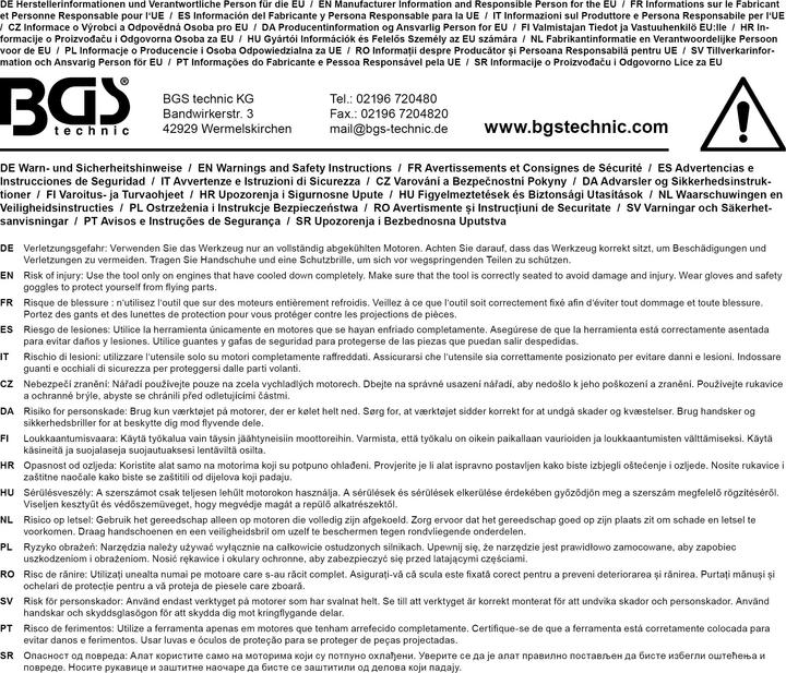 Image du produit BGS Outil de contrôle pour volant bi-masse