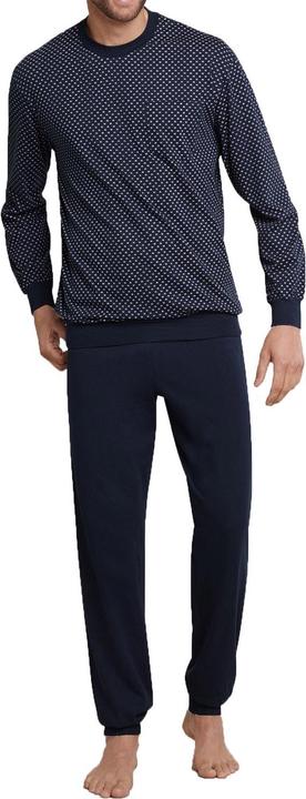 Image du produit Schiesser pyjama long naturel 100% coton | aussi grande taille (62)