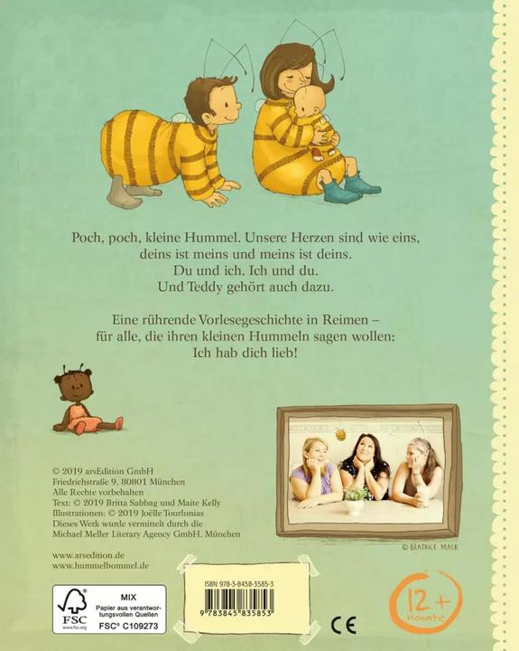 Actual product image Die Baby Hummel Bommel - Ich hab dich lieb (German, Maite Kelly, Britta Sabbag, 2019)