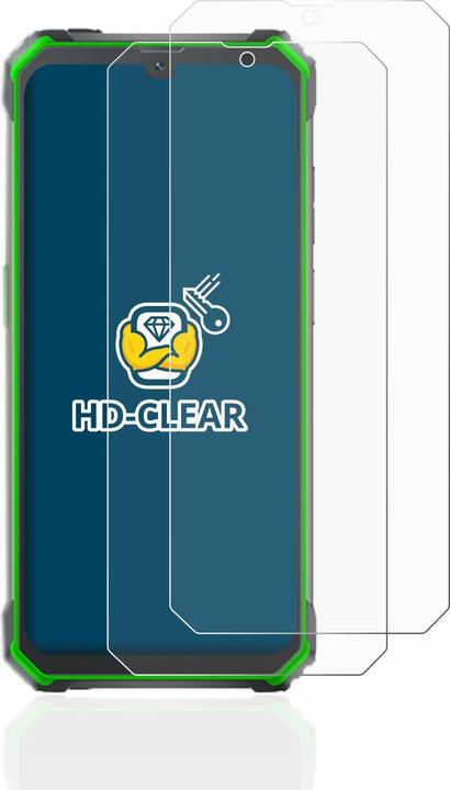 Actual product image BROTECT Screen Protector Clear (2 Piece, Blackview BV7100)