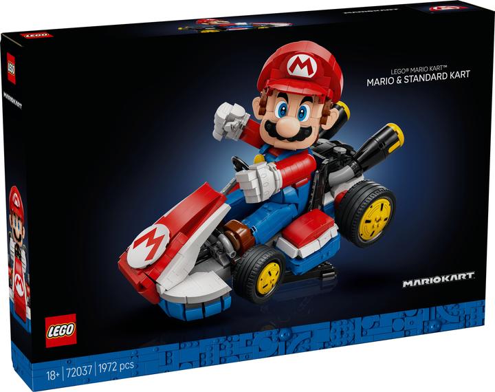 LEGO Mario & Standard-Kart (72037, LEGO difficiles à trouver, LEGO Super Mario)