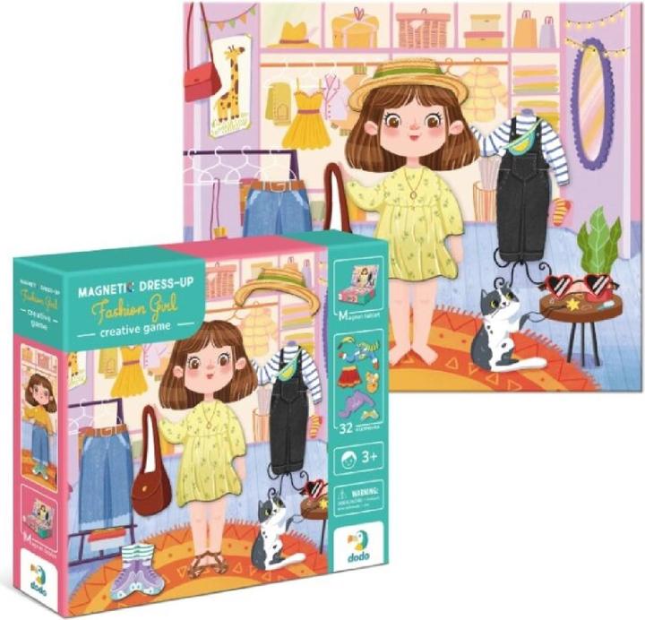 Immagine prodotto Dodo Gioco magnetico - Ragazza di moda - Vestizione - Creatività