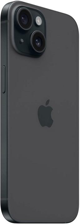 Produktbild Apple iPhone 15 (128 GB, Black, 6.10", SIM + eSIM, 48 Mpx, 5G)