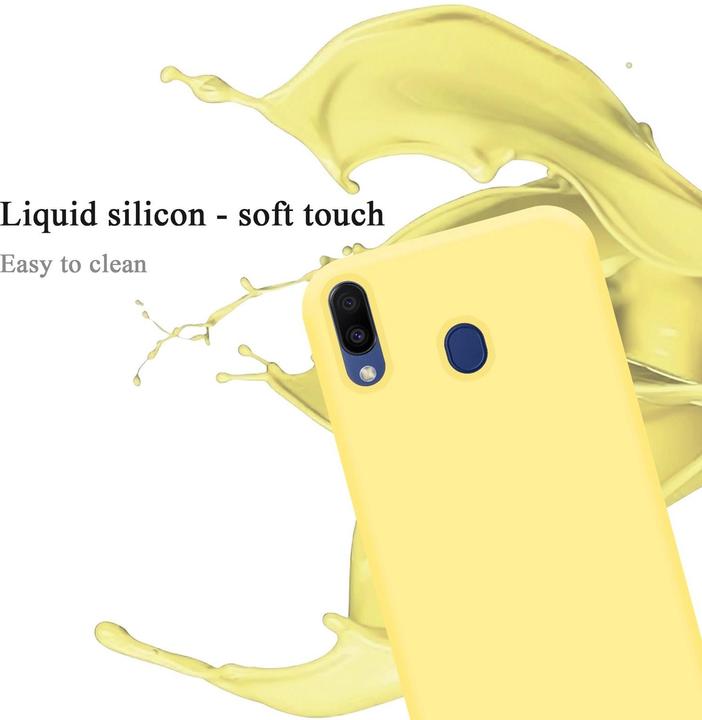 Immagine prodotto Cadorabo Copertura della cassa del silicone liquido TPU (Samsung Galaxy M20)