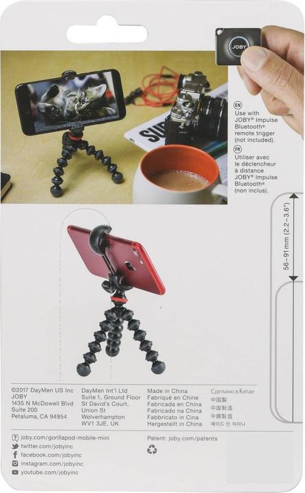 Image du produit Joby GorillaPod Mobile Mini (Matières plastiques)