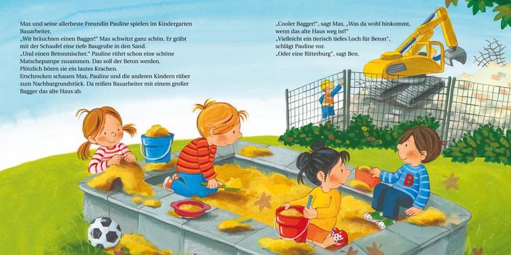 Immagine prodotto LESEMAUS 12: Max auf der Baustelle (Tedesco, Christian Tielmann, 2020)