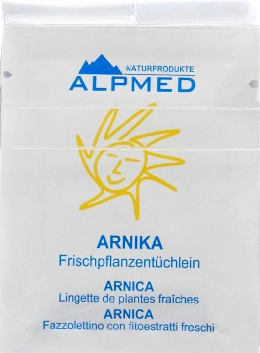 Actual product image Alpmed Arnica fresh plant wipes (13 Piece)