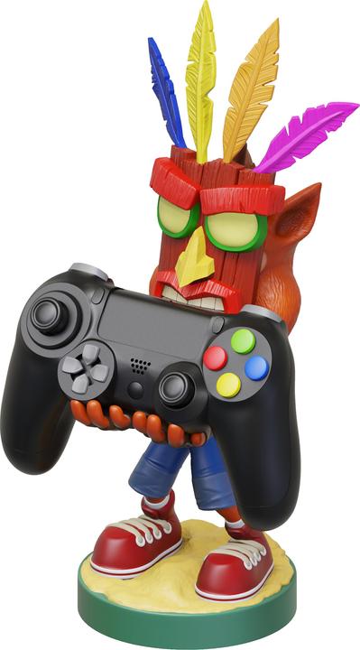 Image du produit Exquisite Gaming Crash Bandicoot: Crash Aku Cable Guy (PC, Mac, Xbox Series X, Xbox One S, Xbox 360, PS4, PS5, Switch)