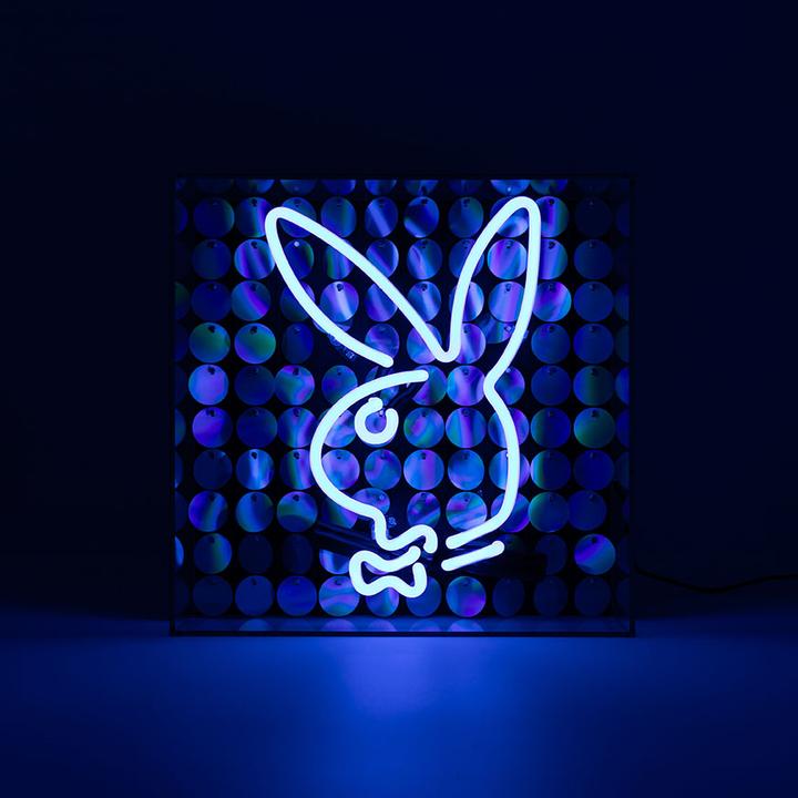 Actual product image Locomocean Acrylic box neon - Playboy Disco Bunny pink