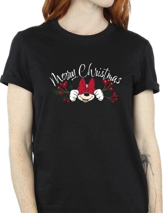 Produktbild Disney Minnie Mouse Christmas Holly TShirt (4XL)