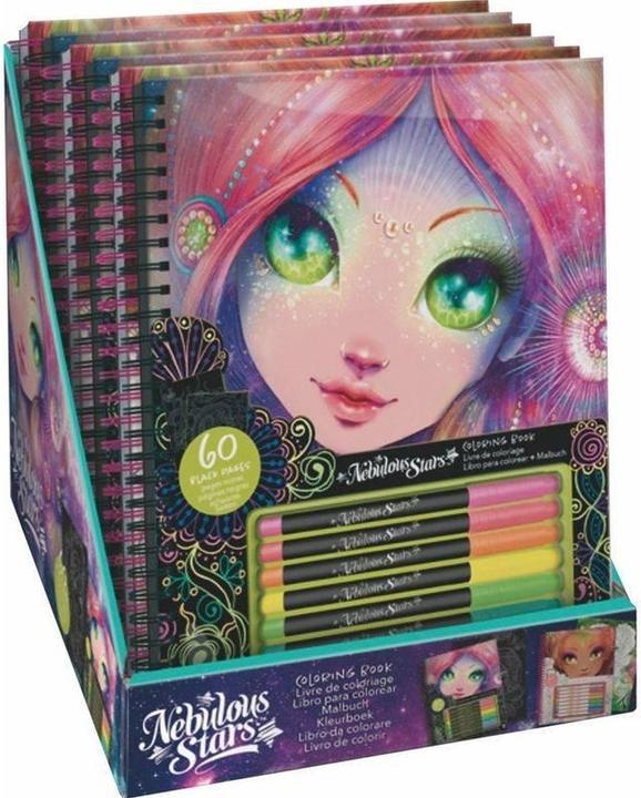 Immagine prodotto Nebulous Stars Libro da colorare con pagine nere
