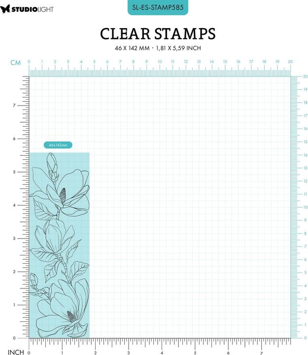 Immagine prodotto art by marlene Clear Stamp "Magnolia" Essentials