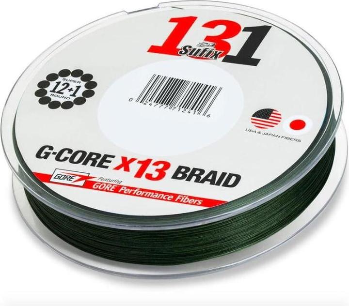 Image du produit Sufix 131 Braid 150m vert basse visibilité (9.10 kg, 0.17 mm)