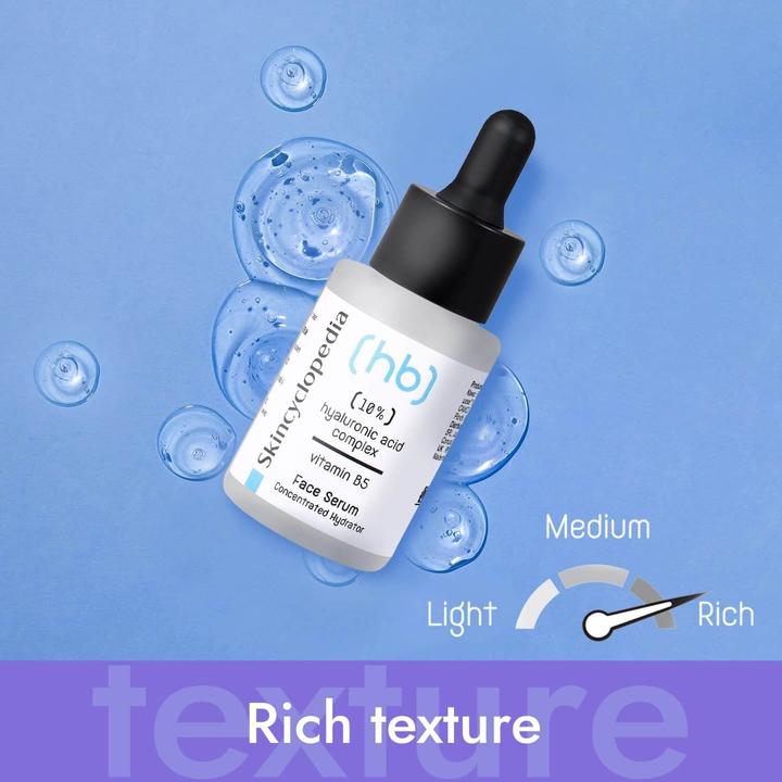 Actual product image Skincyclopedia Face Serum 10% Hyaluronic Acid Complex + B5 (30 ml)