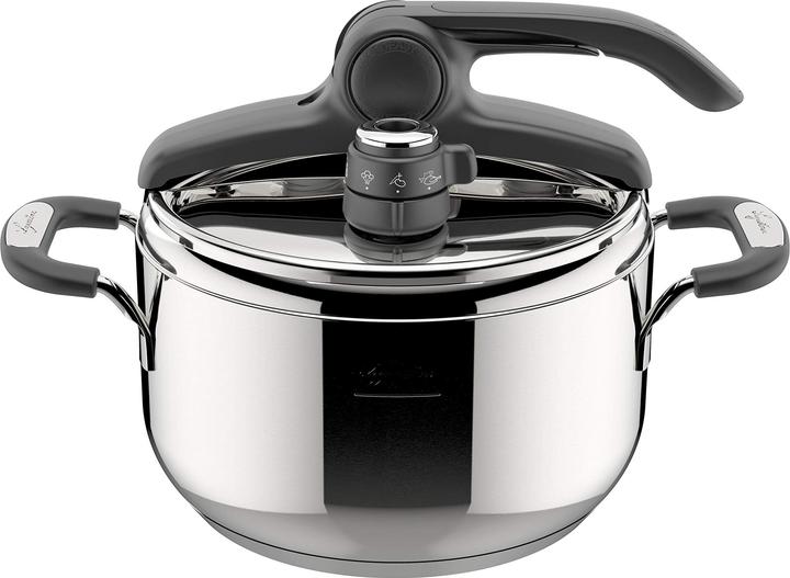 Productafbeelding Lagostina Briosa snelkookpan, 22 cm, 5 L (22 cm, Snelkookpan, Roestvrij staal)