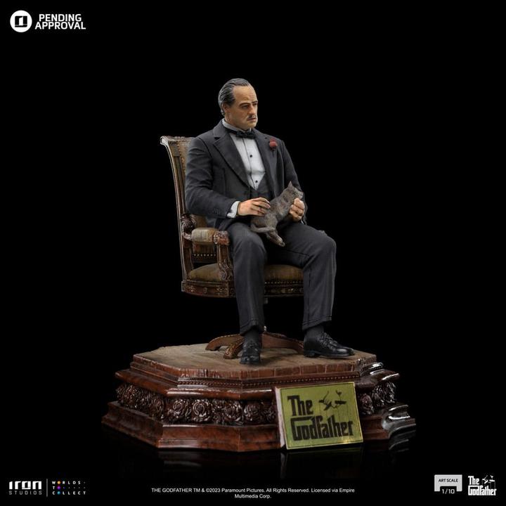 Produktbild Iron Studios Der Pate Art Scale Statue 1/10 Don Vito Corelione 19 cm