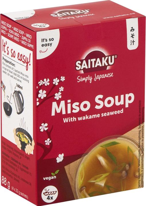 Actual product image Saitaku Miso Soup