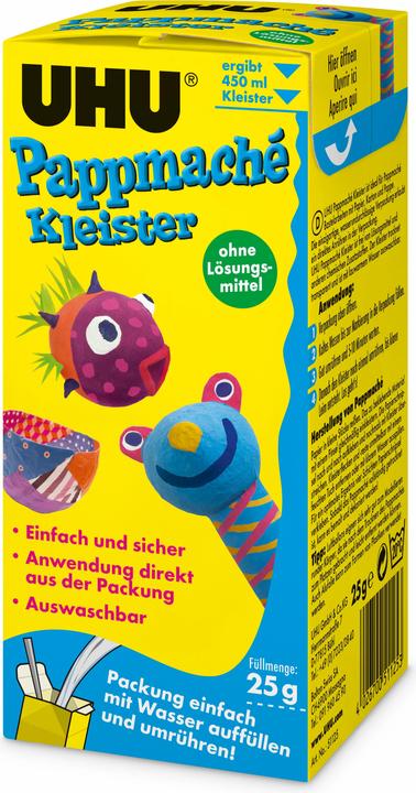 Produktbild UHU Pappmaché Kleister (25 g, 450 ml)