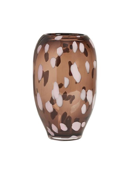 Actual product image Oyoy Vase Jali medium 23 cm, Smoke (1 x, 19 x 19 x 27 cm, 9.75 l)
