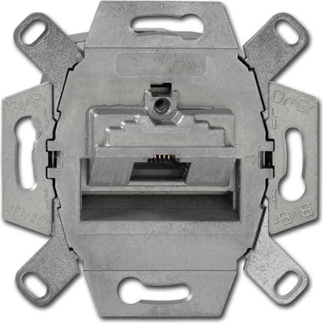 Image du produit Busch-Jaeger Insert Prise UAE/IAE/ISDN 0218/11-101 (0218/11-101)